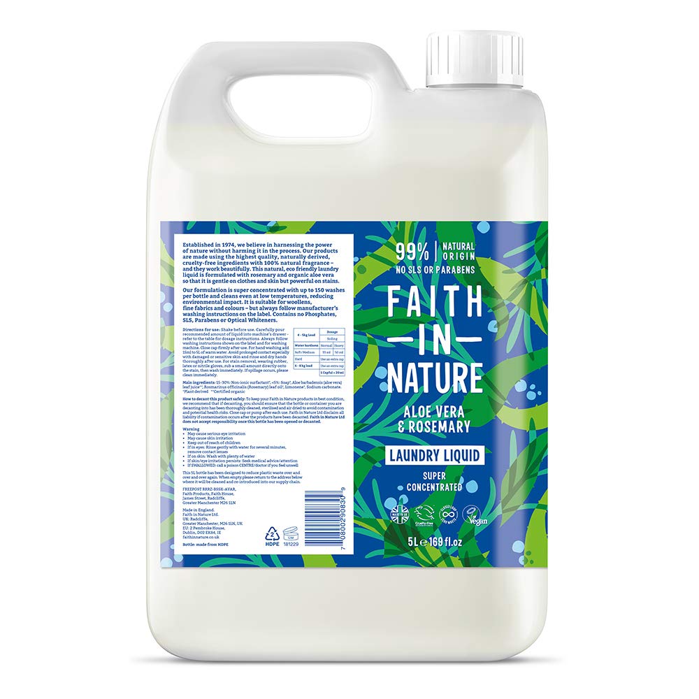 Faith In Nature Liquid Laundry Detergent